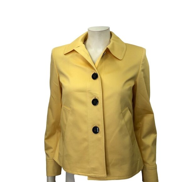 Kasper Jackets & Blazers - KASPER YELLOW JACKET SIZE 4PET‎